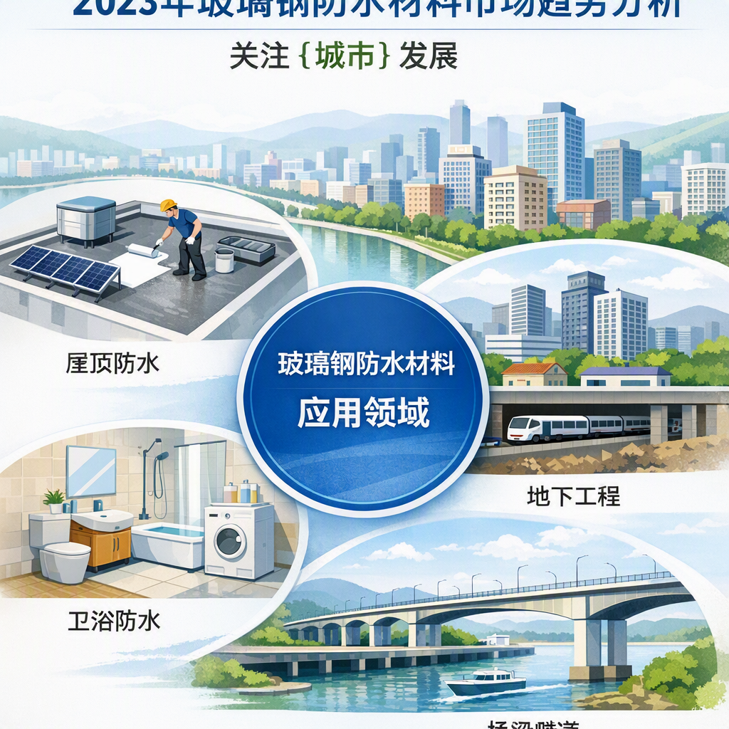 2023年玻璃钢防水材料市场趋势分析,关注 濮阳 发展