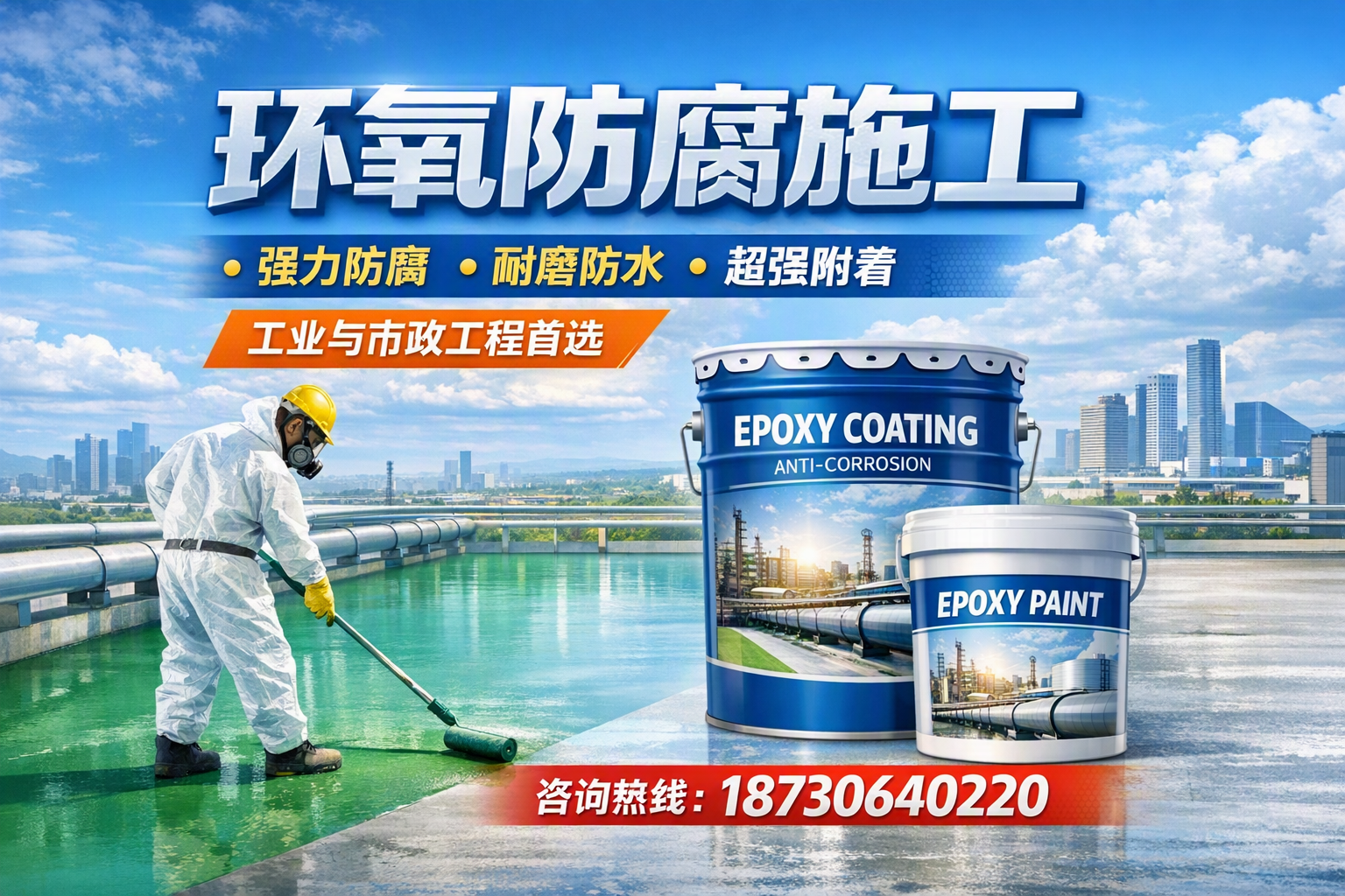 在 濮阳 进行环氧防腐施工的注意事项
