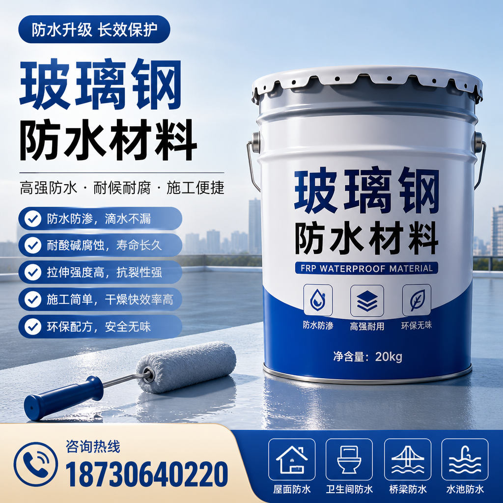 专家解析:玻璃钢防水材料的市场前景分析在 濮阳