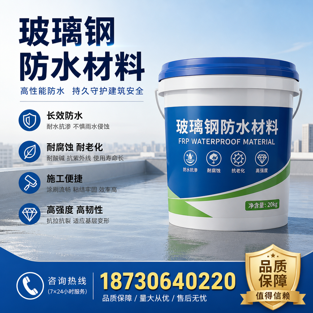 专家解析:玻璃钢防水材料的市场前景分析在 濮阳