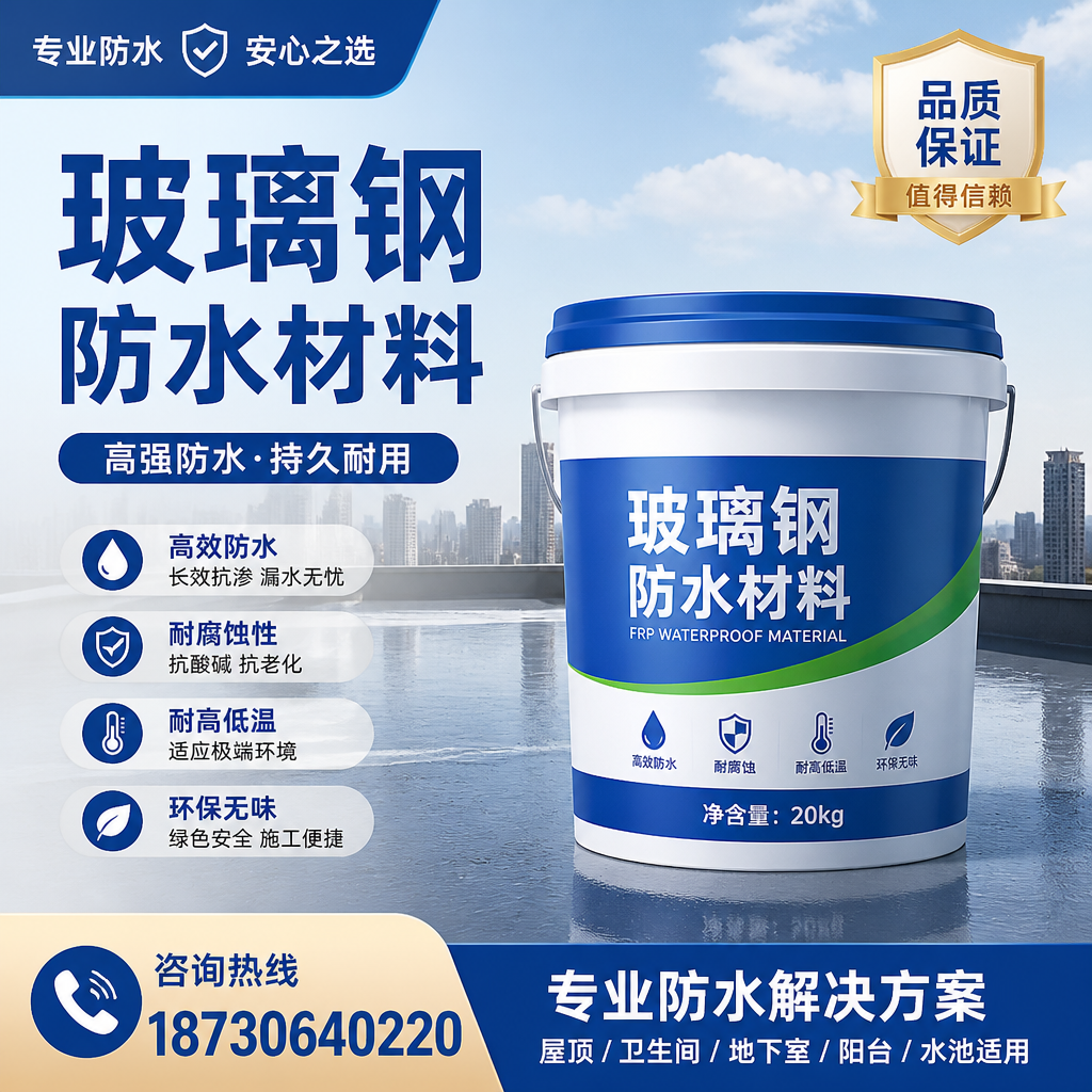 了解玻璃钢防水材料的市场趋势,濮阳 企业不可不知